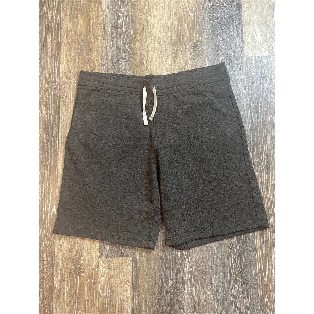 Abbot + Main Men’s Stretch Waist Knit Lounge Sweat Shorts Brown • XXL